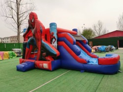 MEed4390c8ff474f65dfe0ba52c169e160 1734542732 Spiderman Bounce House W/Slide (Dry)