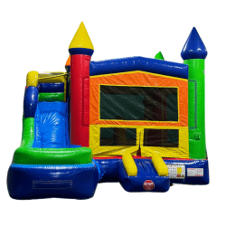 Color Fun Bounce House W/Slide